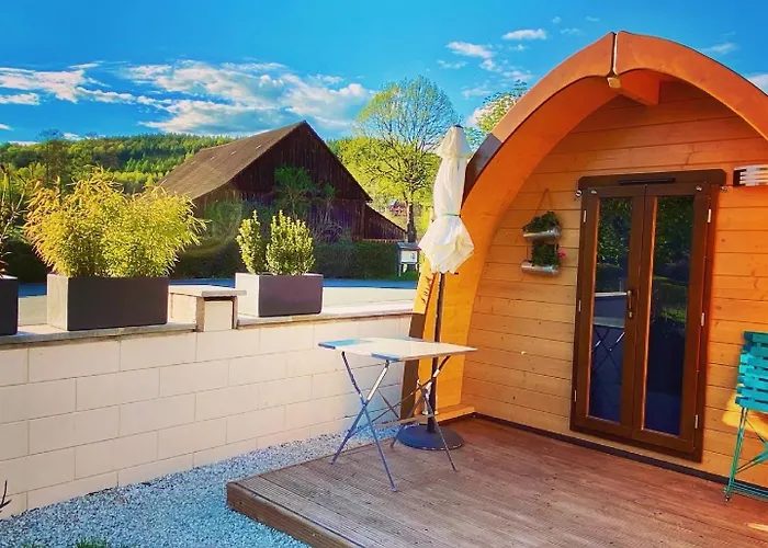 Huettendorf Fraenkische Schweiz 롯지 *