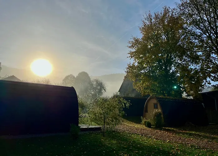 Hytte Huettendorf Fraenkische Schweiz Pottenstein
