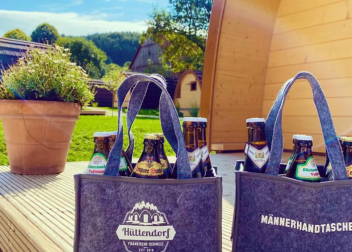 Hytte Huettendorf Fraenkische Schweiz Pottenstein